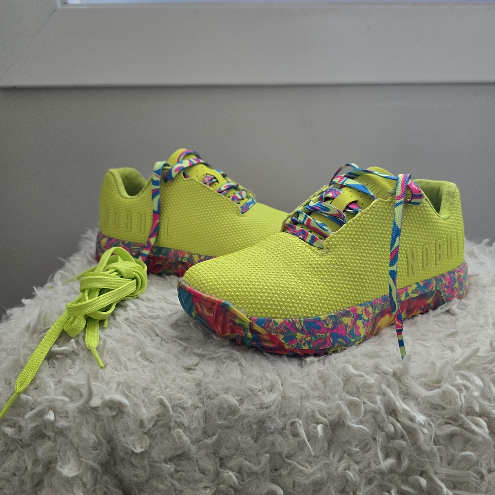 NOBULL Women's Vibrant Yellow Athletic Shoes